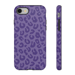 Purple Cheetah Cell Phone Tough Case - Various Styles/Sizes