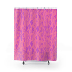 Neon Desert Shower Curtain
