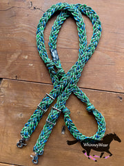8ft Jungle Braided Reins