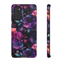 Midnight Bloom Cell Phone Case - Various Sizes/Styles