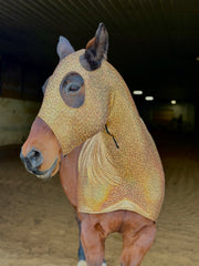 Golden Glitter Leopard Slinky