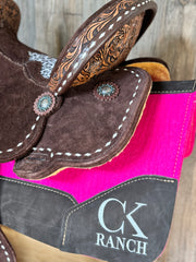 Design your own WhinneyWear WOOL Saddle Pad