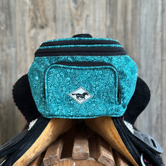 Tooled Turquoise Pommel Pack