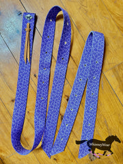 Purple Cheetah Cinch Set