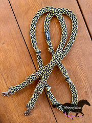 8ft Treasure Braided Reins