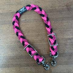 Neon Pink & Black Wither Strap