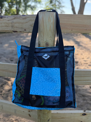 Turquoise Leopard Gear Bag