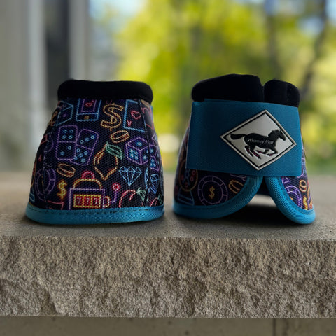 Medium: Neon Gambler Ballistic Bell Boots