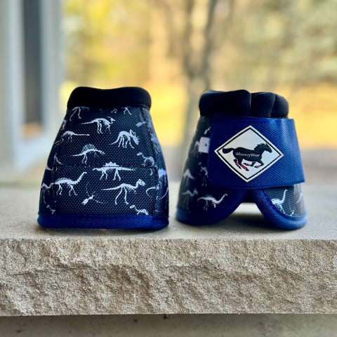 Small: Dino Bones Ballistic Bell Boots