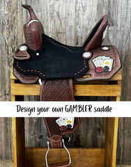 Design your own: WhinneyLite Gambler Barrel Saddle