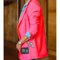 One Pretty in Pink Cowgirl Blazer