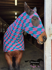 Pink & Turquoise Geometric Slinky