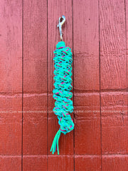 Mint & Raspberry Braided Leadrope