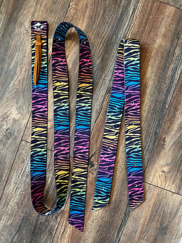 80’s Zebra Cinch Set