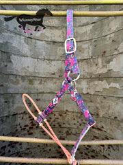 Midnight Bloom/Lariat Nose Halter