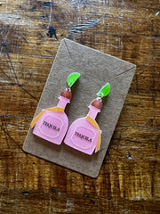 Tequila acrylic earrings