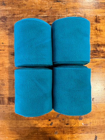 Solid Dark Turquoise Polo Wraps - Pick your own Velcro