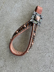 Brown Floral Tie Down Keeper