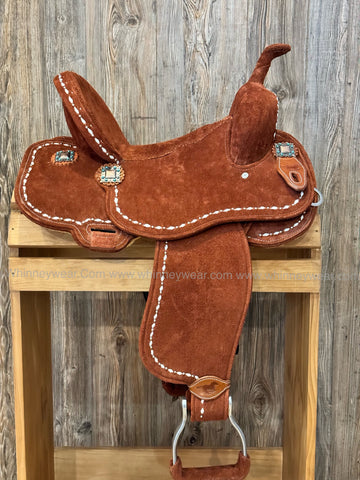 13” WhinneyLite Barrel Saddle - 6 3/4” Gullet