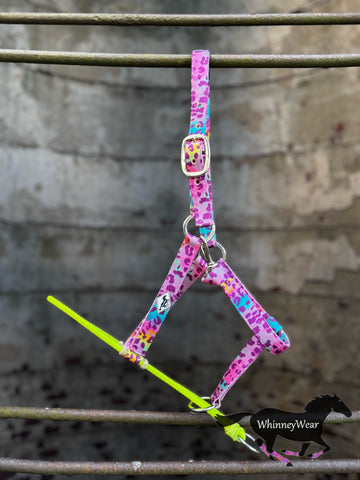 80’s Cheetah/Lariat Nose Halter