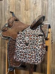WhinneyCooler Saddlebag: Cheetah