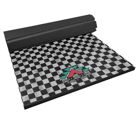 Portable Stall Mat Checkered Design 5x10