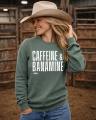 Caffeine & Banamine (Crewneck)