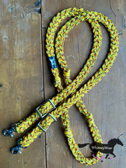 8ft Sunshine Braided Reins