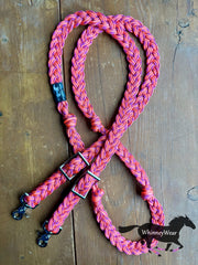 8ft Sunset Braided Reins