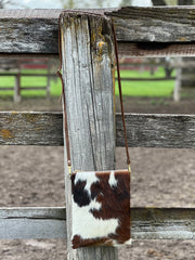 “Anita” Cowhide Purse