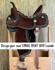 Design your own SPINAL RELIEF SKIRT WhinneyLite Saddle