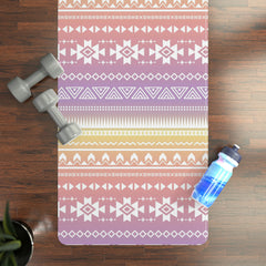 Sunrise Aztec Rubber Yoga Mat