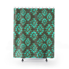 Kingman Aztec Shower Curtain