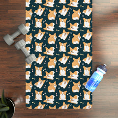 Corgi Crew Rubber Yoga Mat