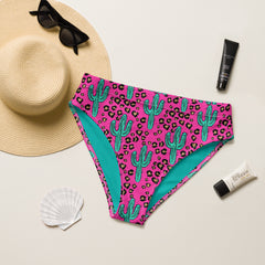 Sedona Cat high-waisted bikini bottom