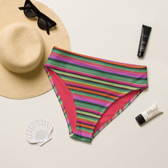 Santa Fe Serape high-waisted bikini bottom