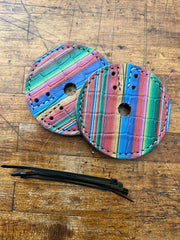 Serape Hide/Rubber Bit Guards