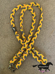 Custom Daisy Braided Reins